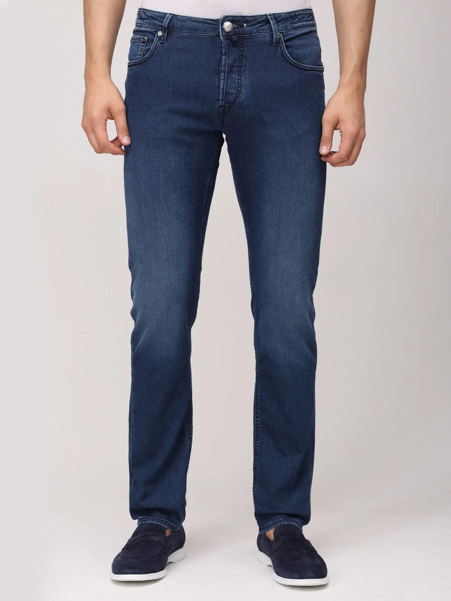 Джинсы Slim Fit хлопковые