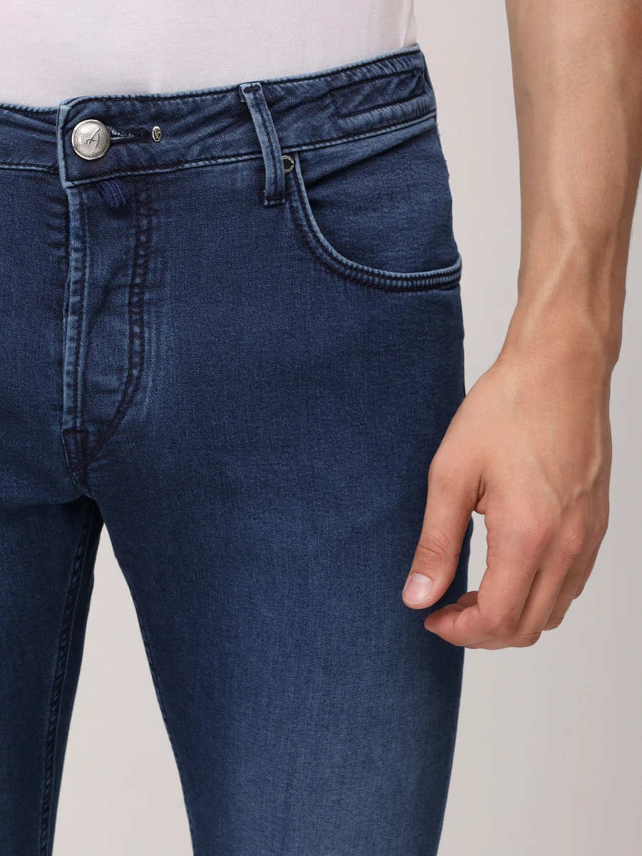 Джинсы Slim Fit хлопковые