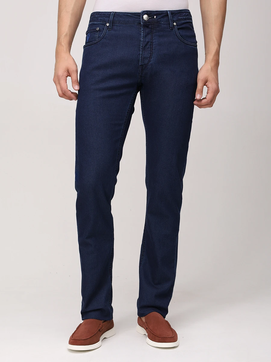 Джинсы Regular Fit хлопковые