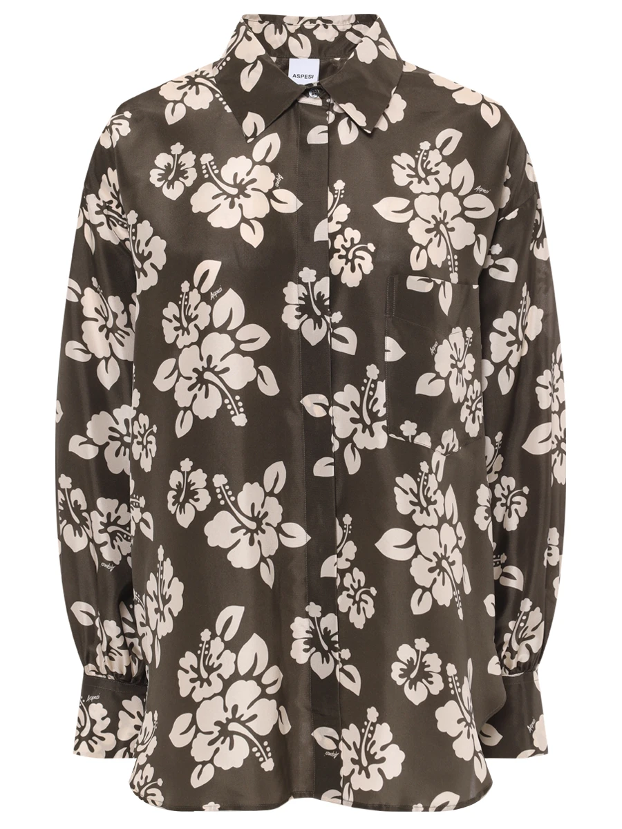 Блуза шелковая