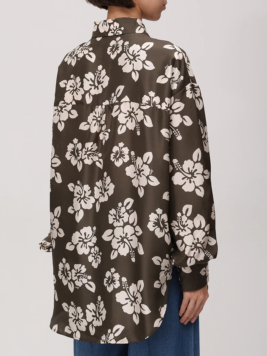 Блуза шелковая