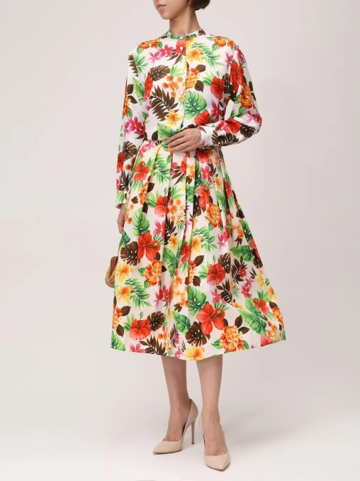 Блуза из вискозы и шелка ASPESI