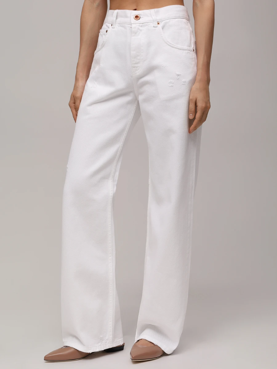 Джинсы хлопковые