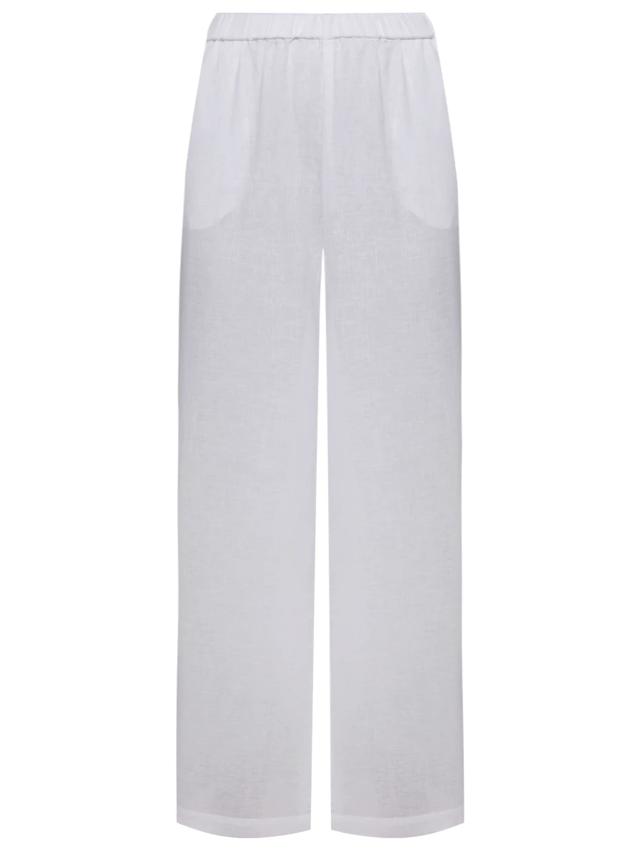 Брюки льняные