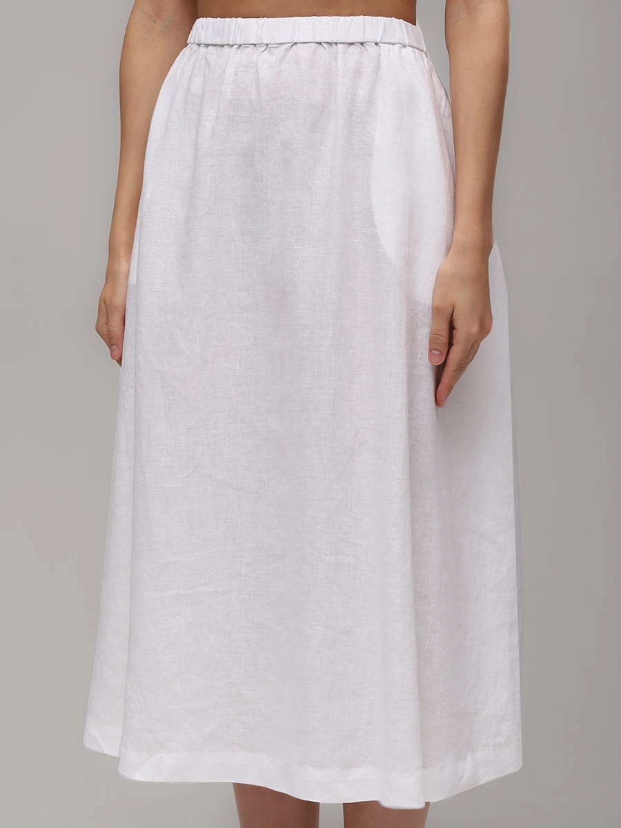 Юбка льняная