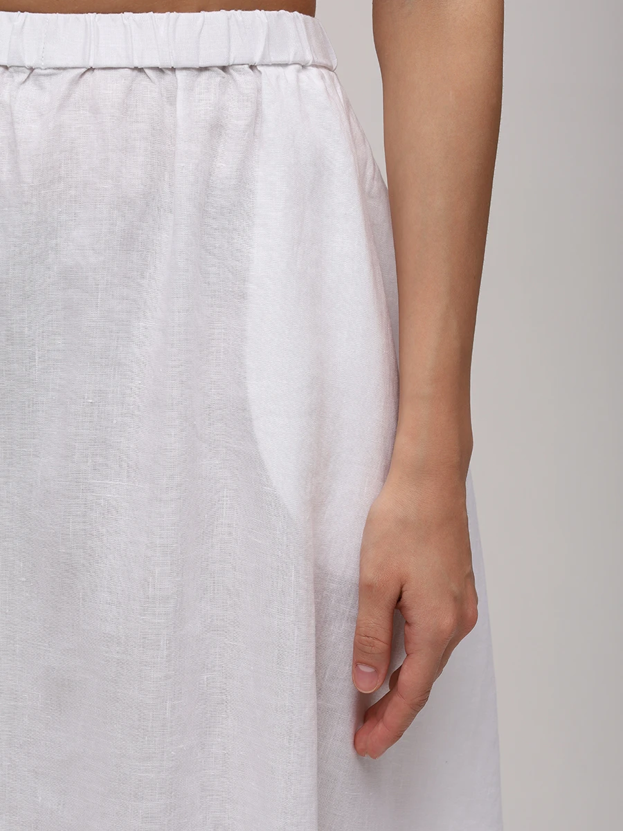 Юбка льняная