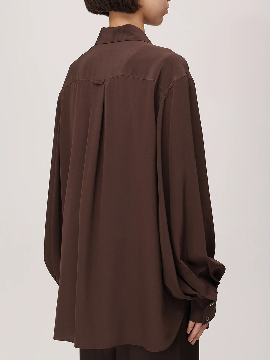 Рубашка шелковая