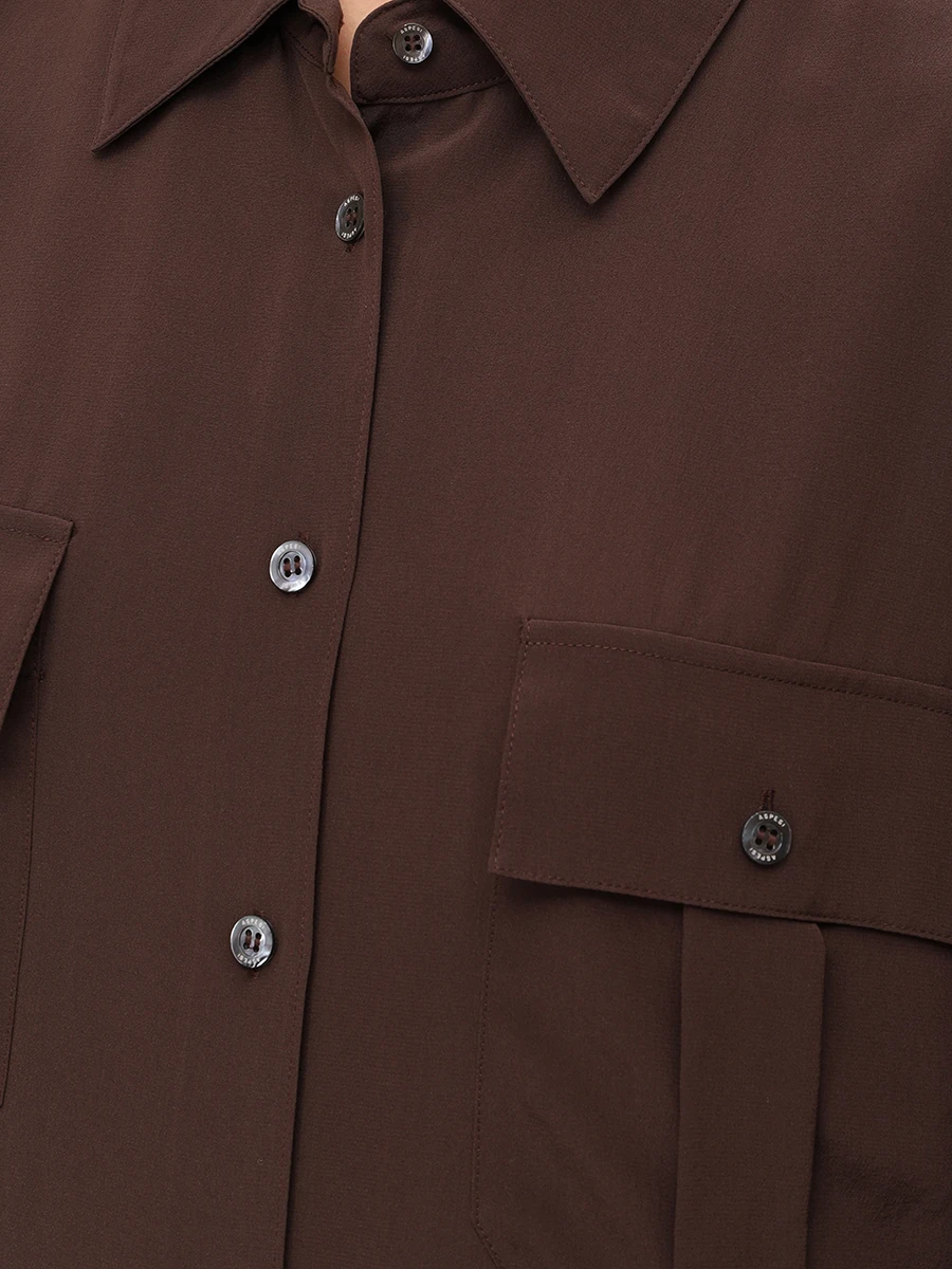 Рубашка шелковая