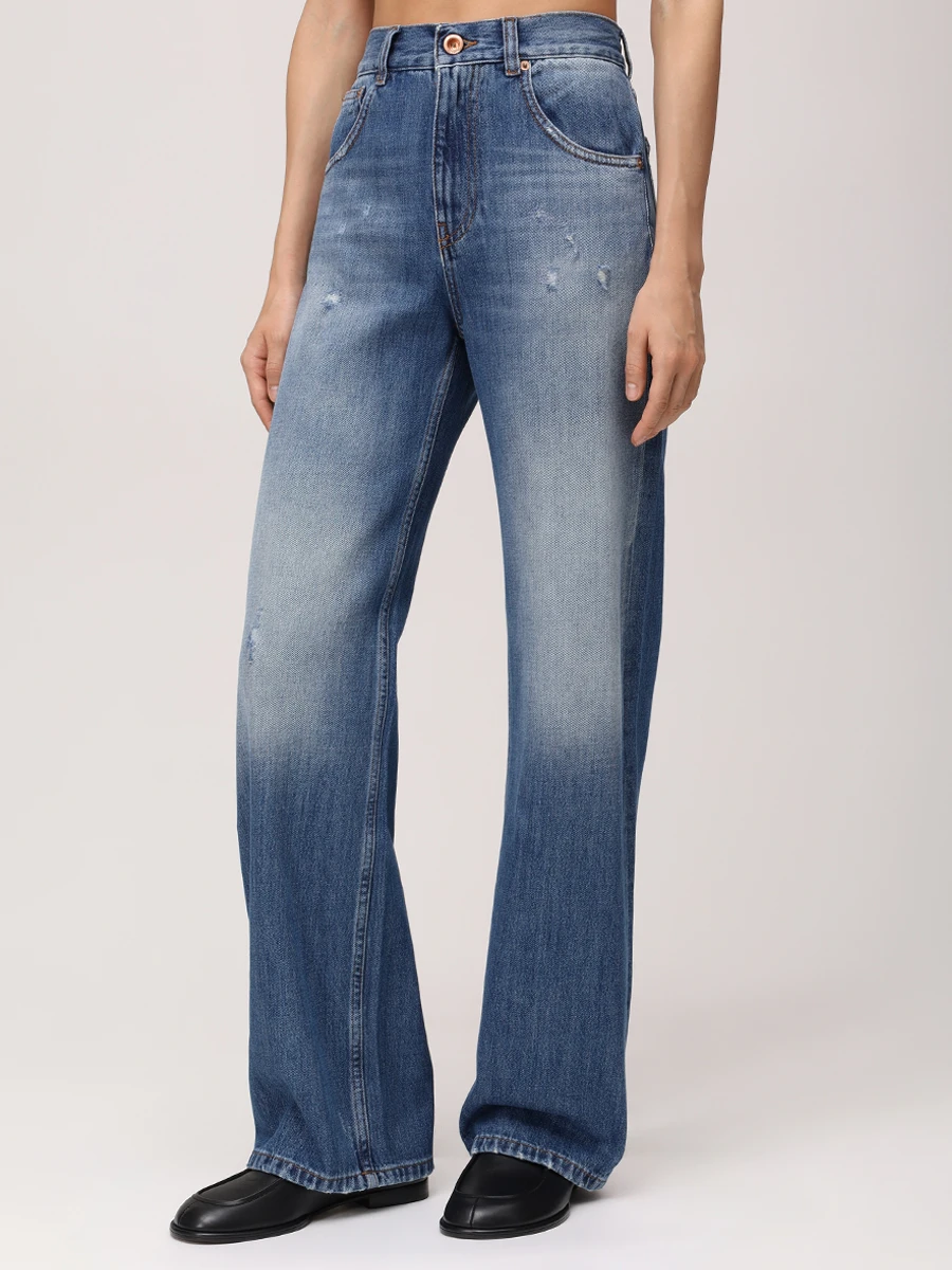 Джинсы хлопковые