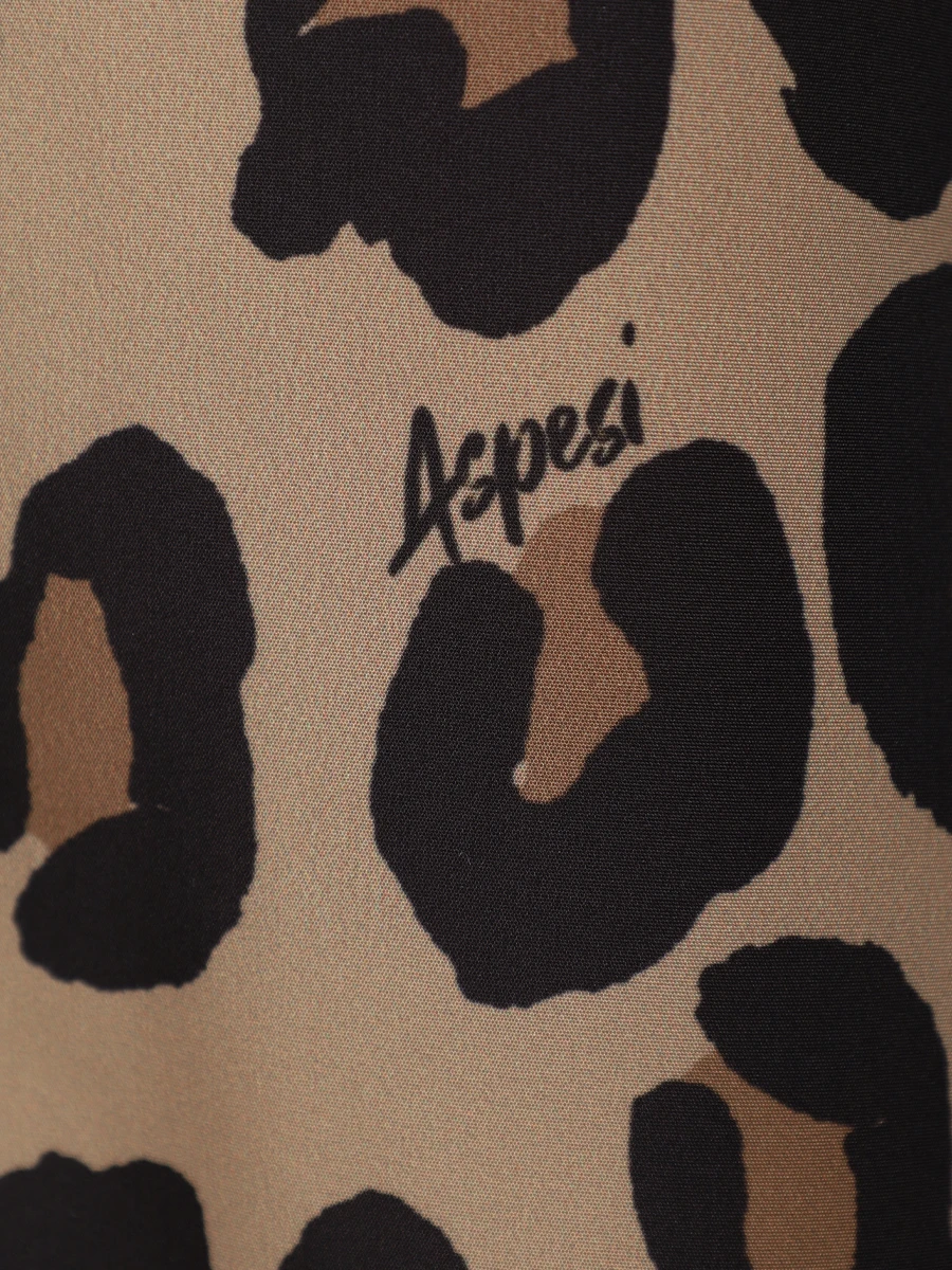 Плащ с принтом