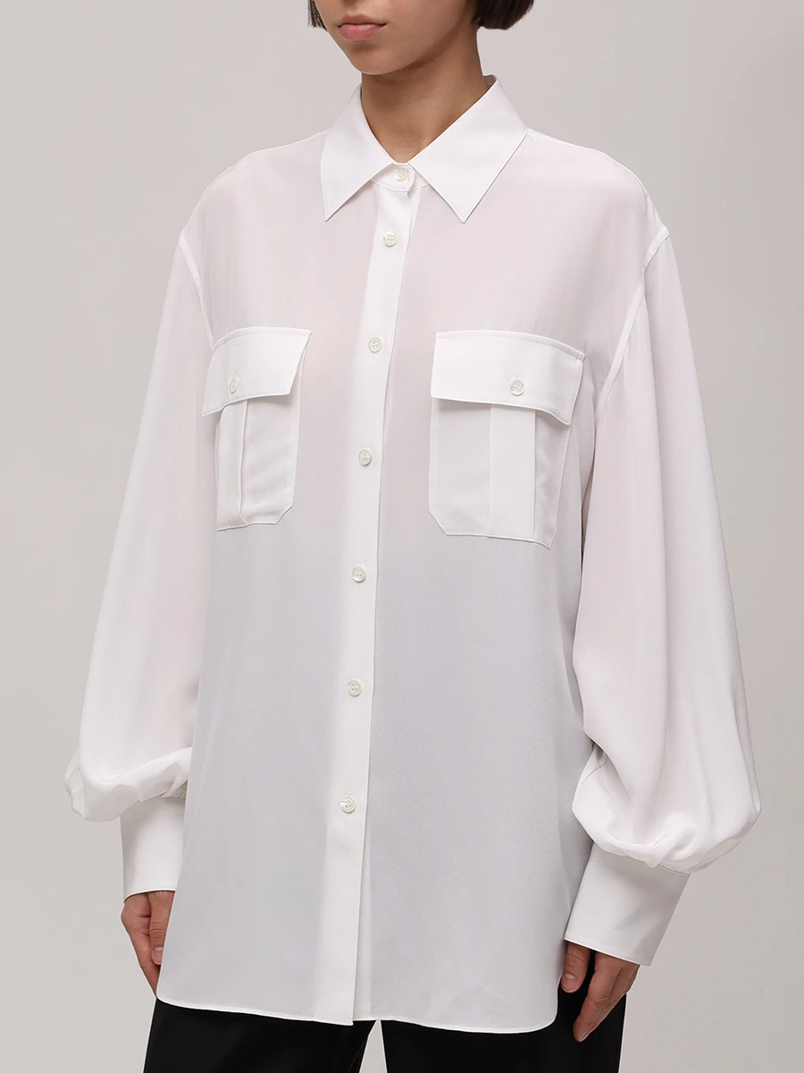 Рубашка шелковая