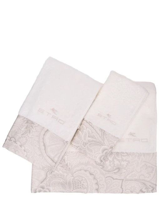 Набор из пяти махровых полотенец ETRO