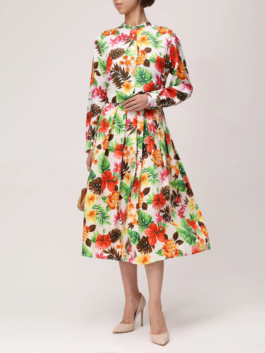 Костюм с принтом