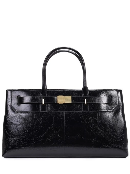 Сумка кожаная Black Maxi ARGENTUM BRAND