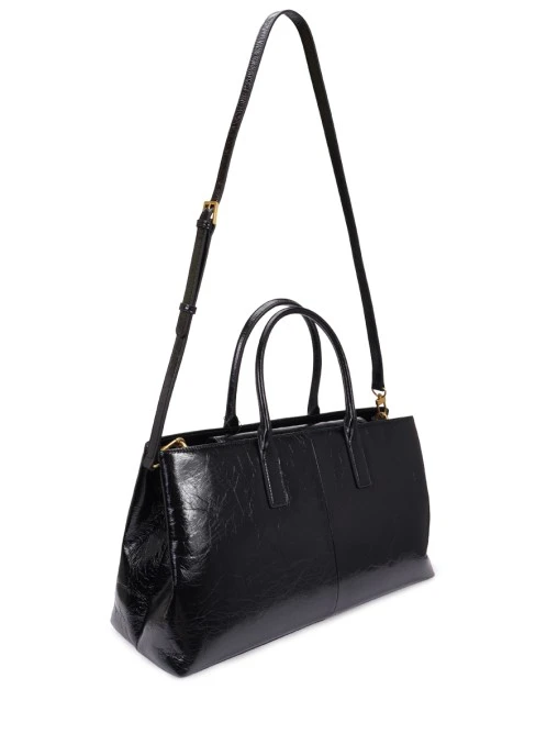 Сумка кожаная Black Maxi ARGENTUM BRAND