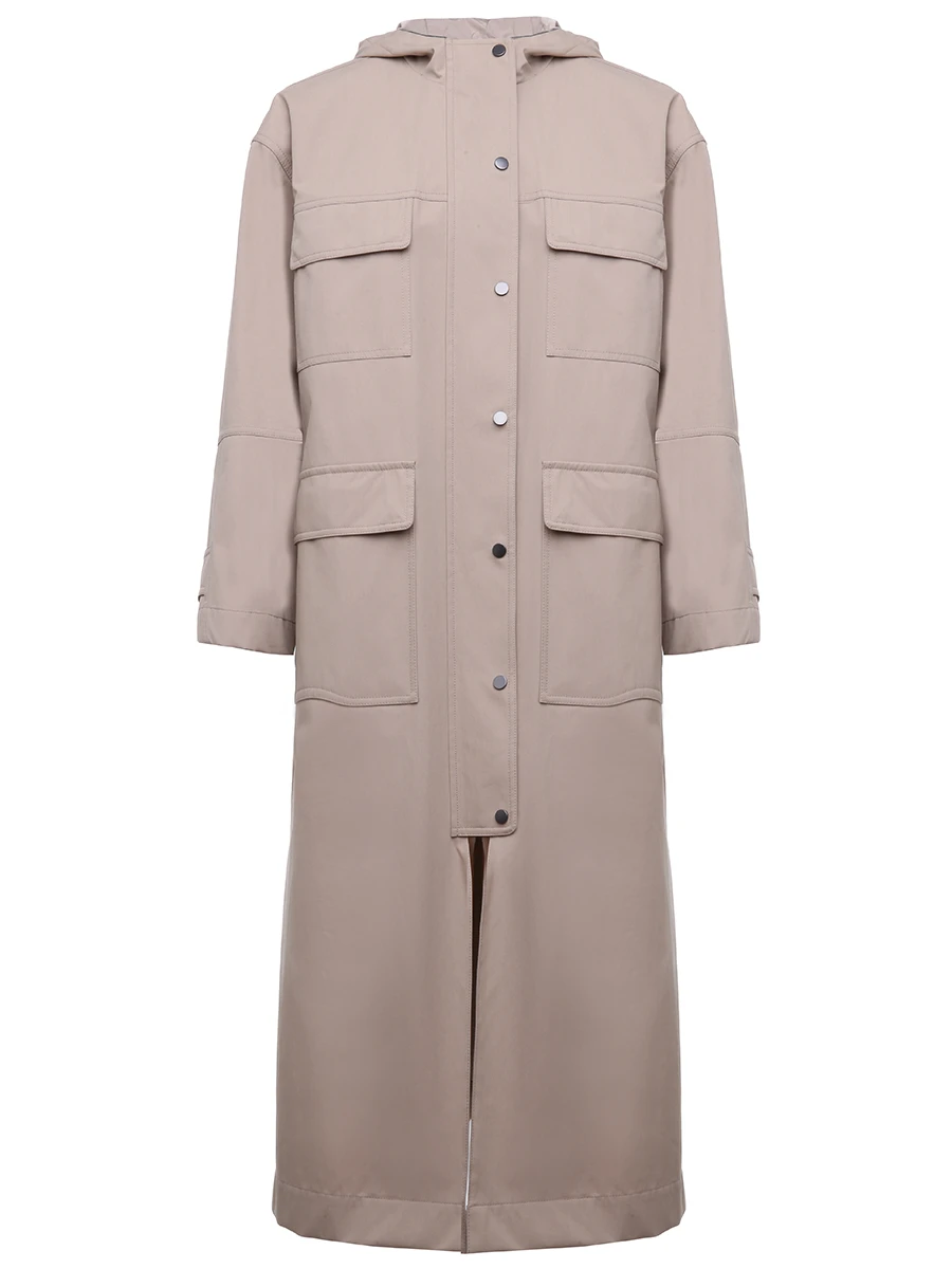 Плащ хлопковый