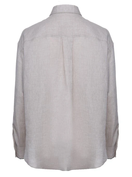 Рубашка льняная BRUNELLO CUCINELLI
