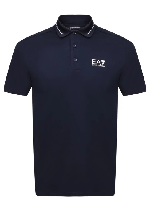 Поло хлопковое EA7