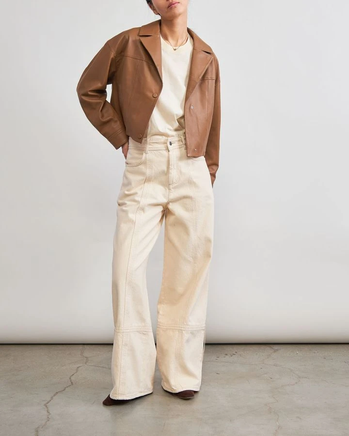 Куртка кожаная