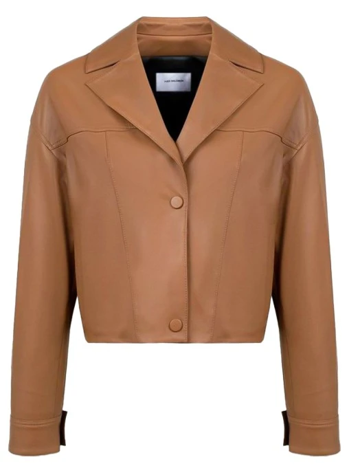 Куртка кожаная YVES SALOMON