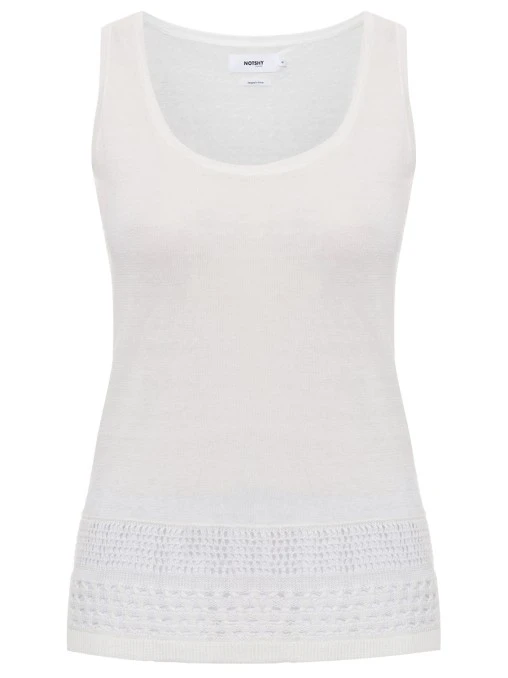 Топ льняной NOT SHY