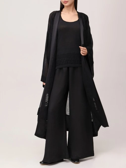 Топ льняной NOT SHY