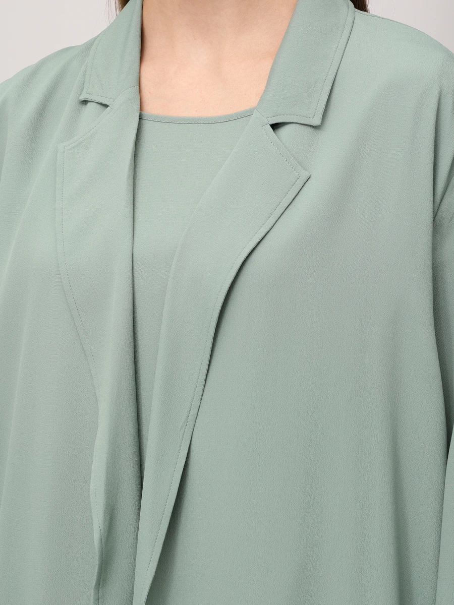 Костюм однотонный