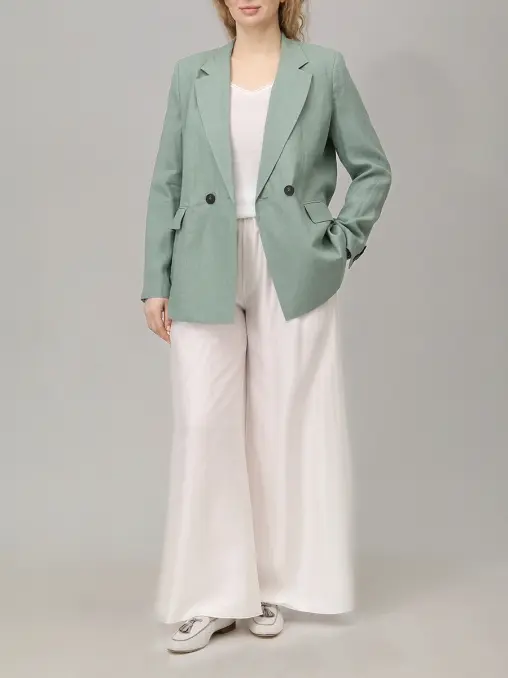 Пиджак льняной LE TRICOT PERUGIA