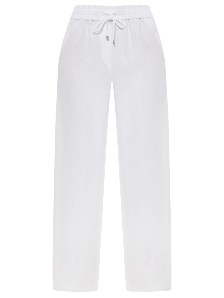 Брюки льняные