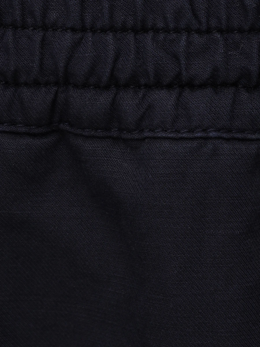 Брюки-карго из хлопка и льна