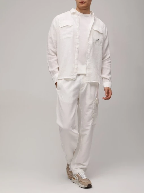 Рубашка Regular Fit льняная CP COMPANY