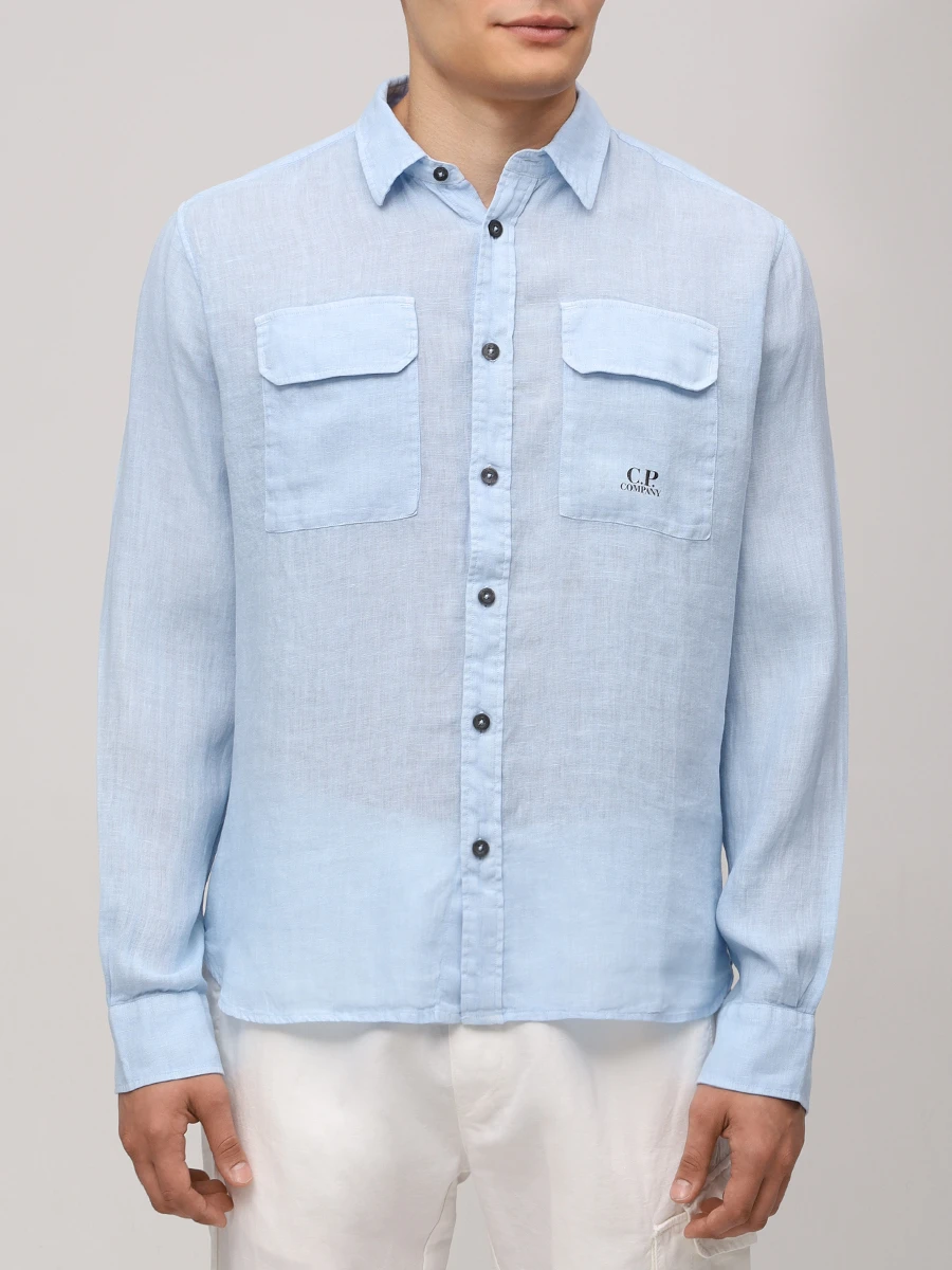 Рубашка Regular Fit льняная