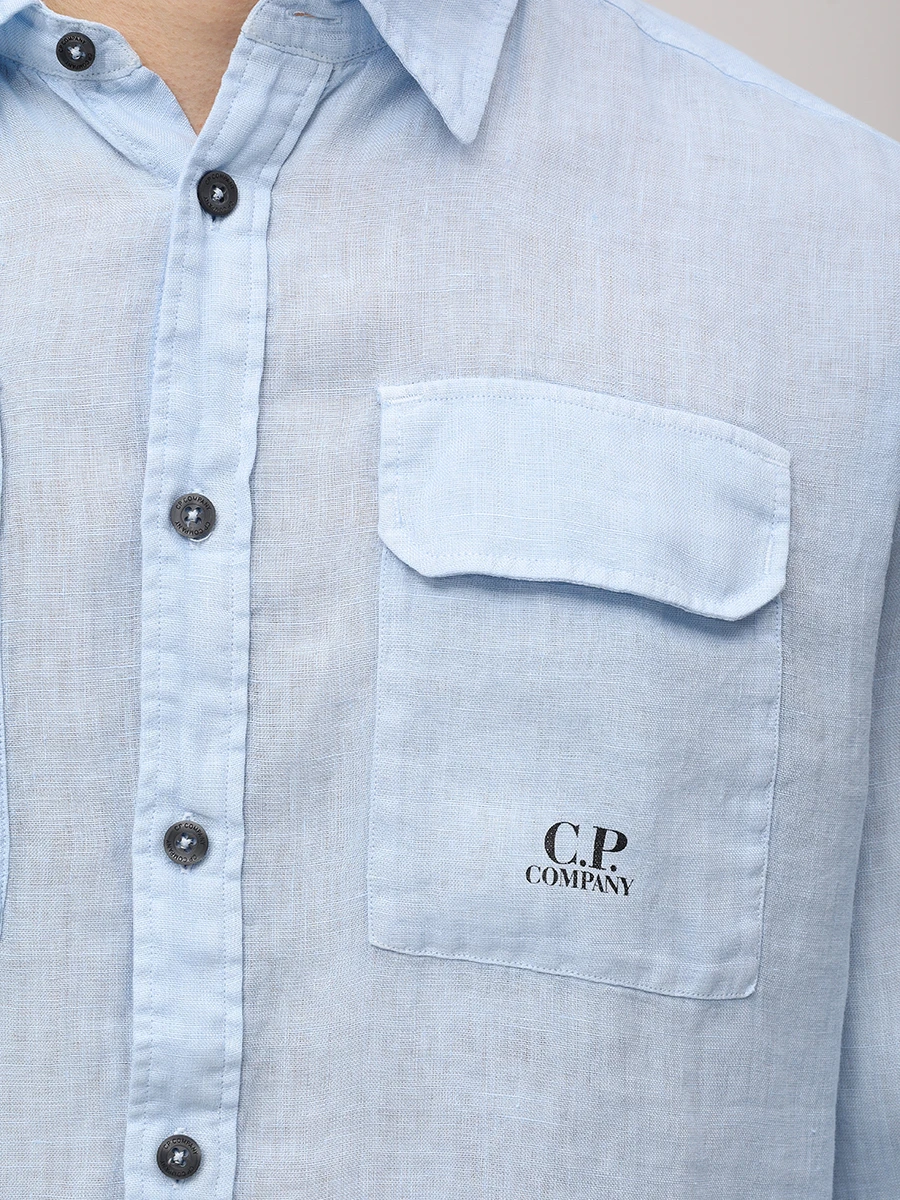 Рубашка Regular Fit льняная