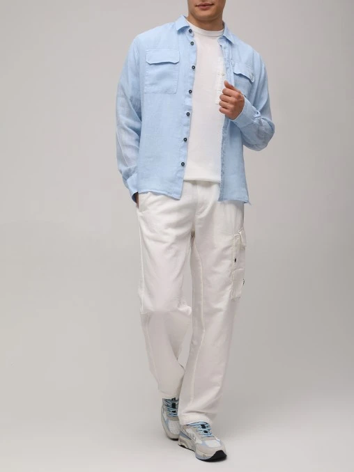 Рубашка Regular Fit льняная CP COMPANY