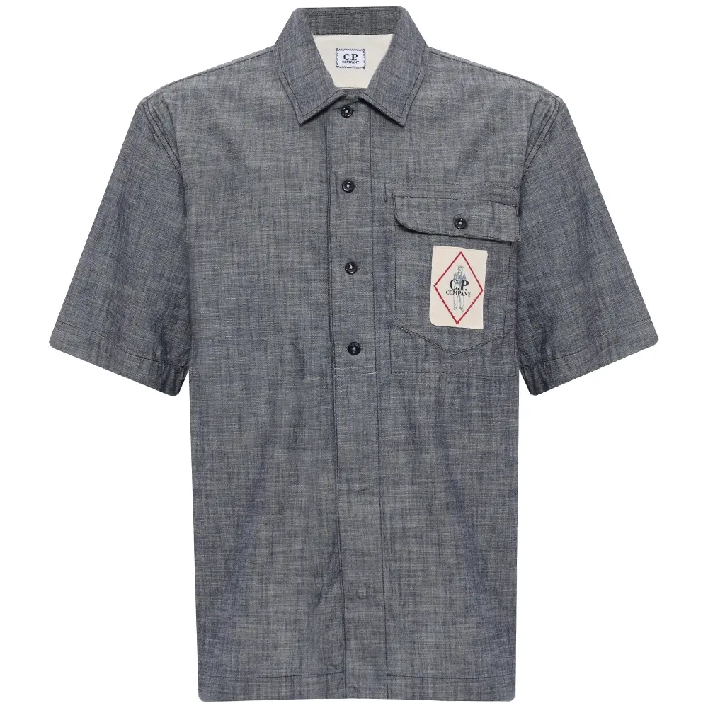 Рубашка Regular Fit хлопковая
