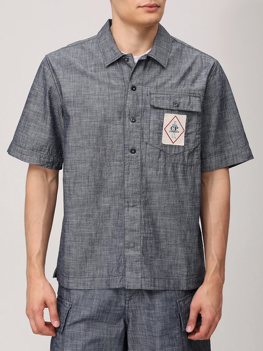 Рубашка Regular Fit хлопковая