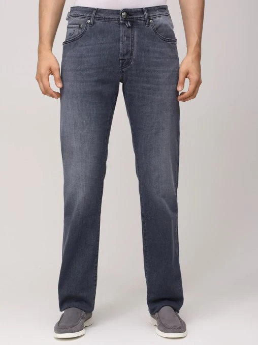 Джинсы Regular Fit хлопковые JACOB COHEN