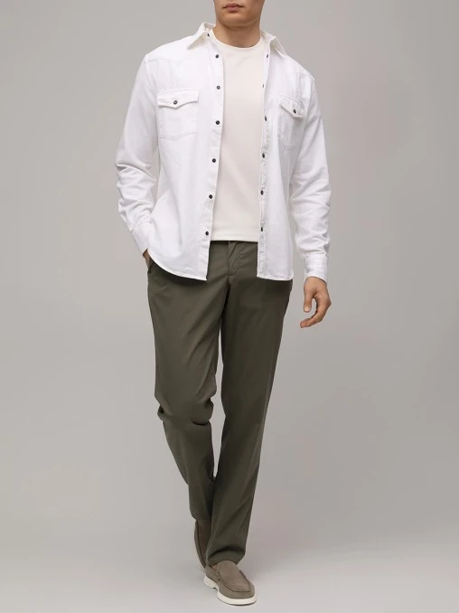 Рубашка Regular Fit хлопковая JACOB COHEN