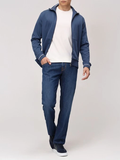 Джинсы Regular Fit хлопковые JACOB COHEN