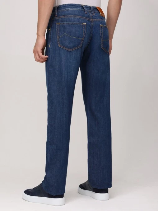 Джинсы Regular Fit хлопковые JACOB COHEN