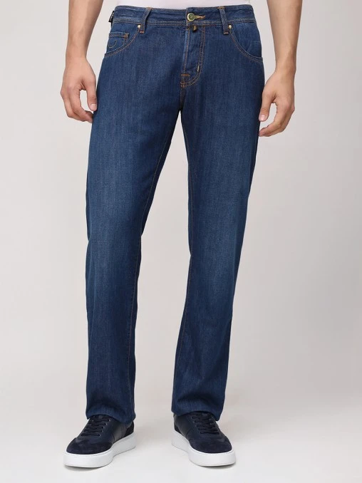 Джинсы Regular Fit хлопковые JACOB COHEN