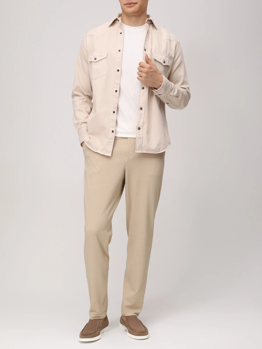 Рубашка Regular Fit хлопковая