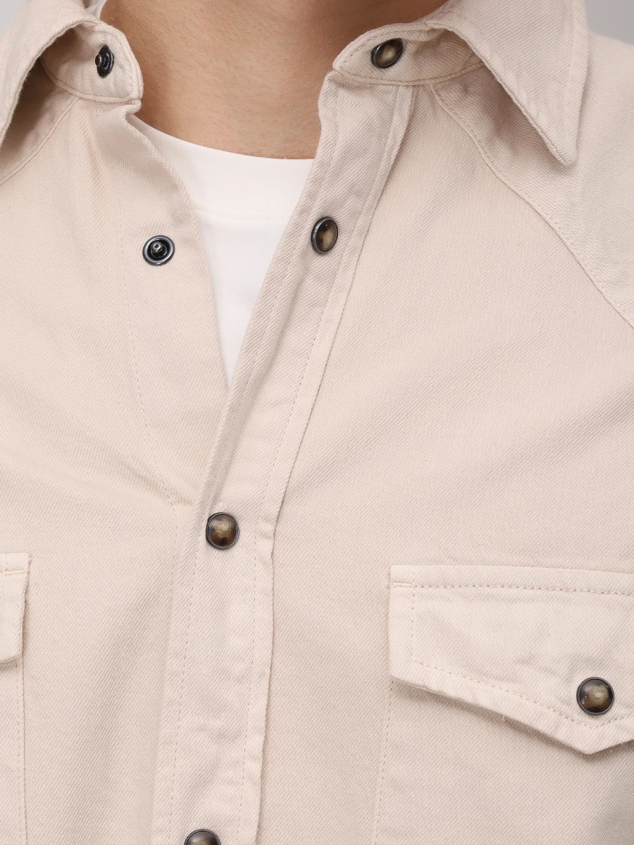 Рубашка Regular Fit хлопковая