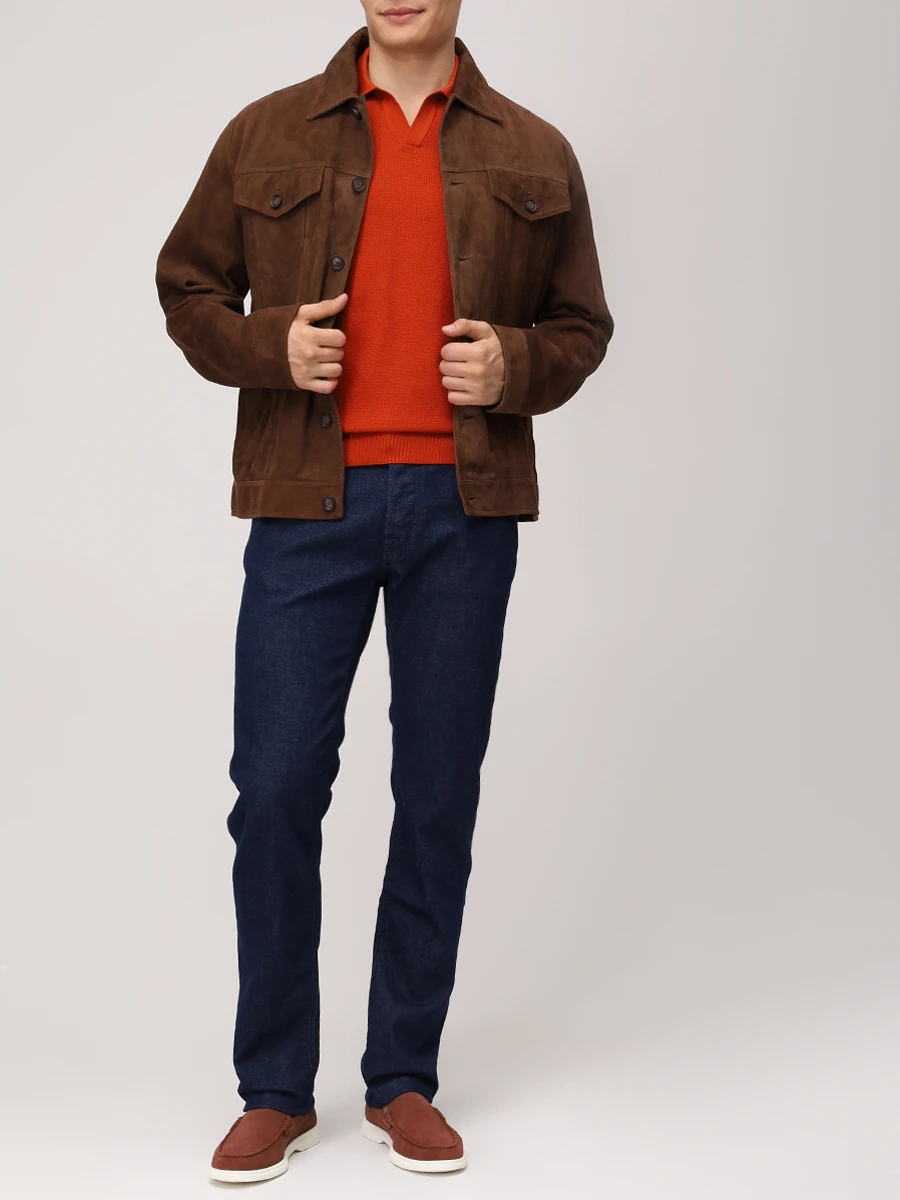 Джинсы Slim Fit хлопковые