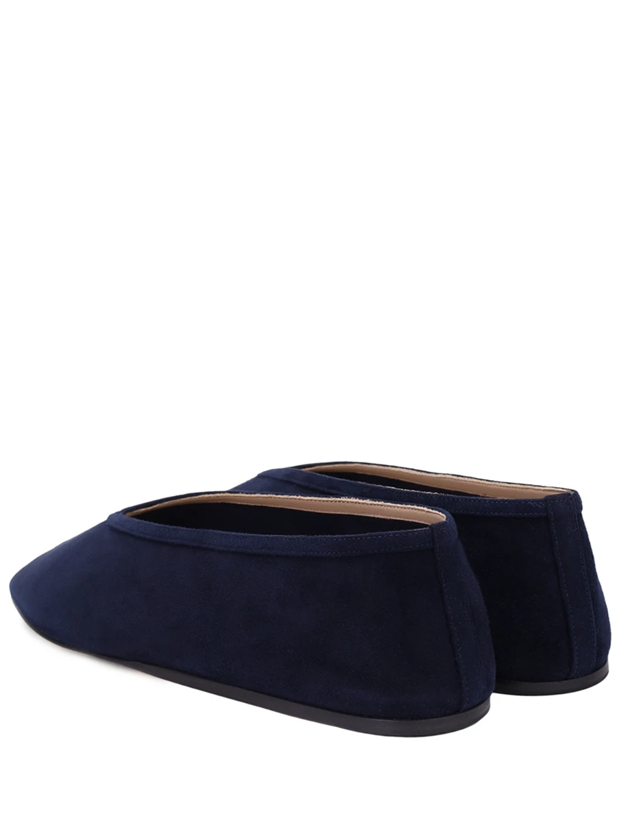 Балетки замшевые