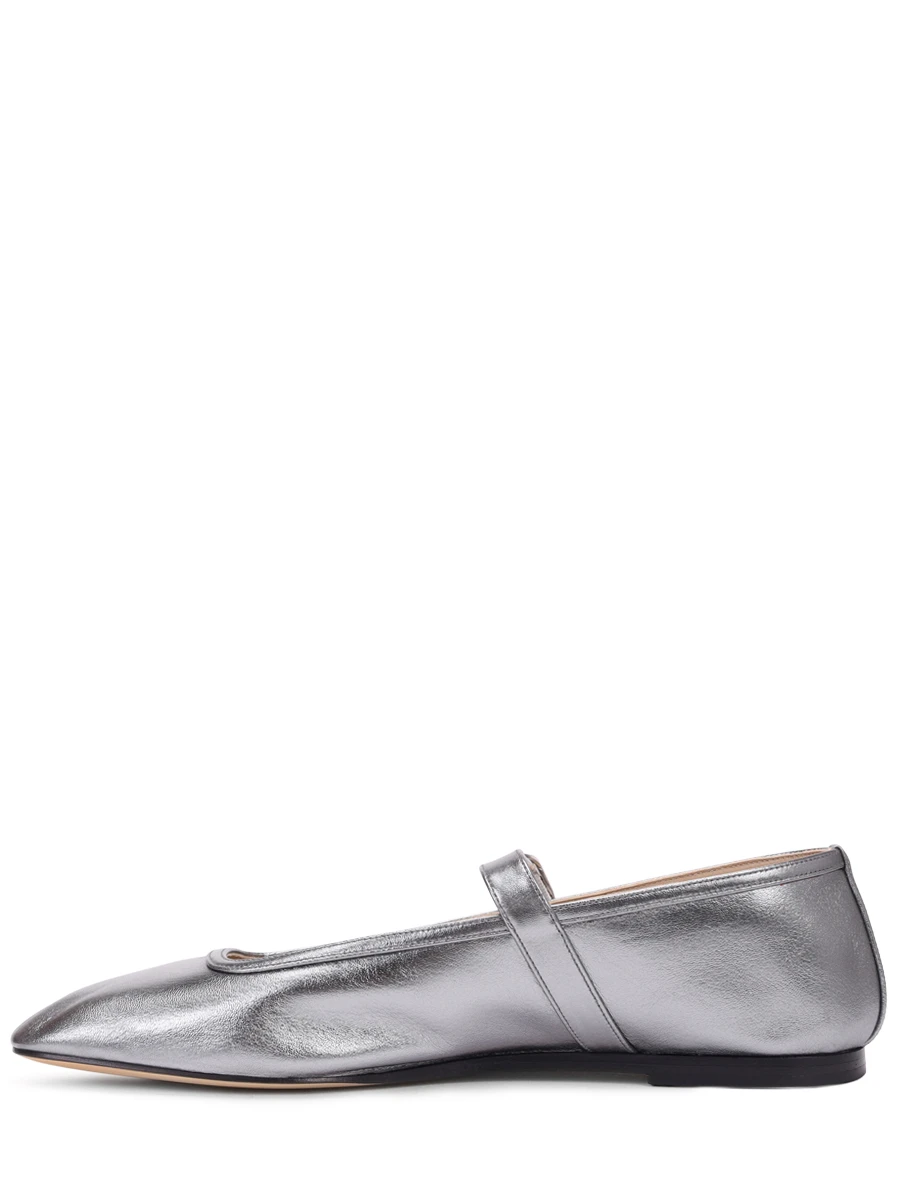 Балетки кожаные