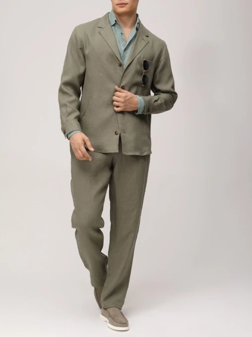 Костюм льняной CANALI