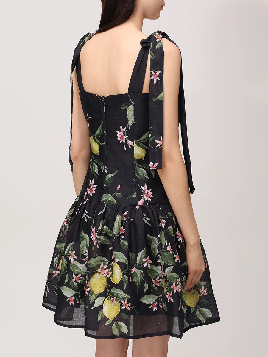 Платье из рами