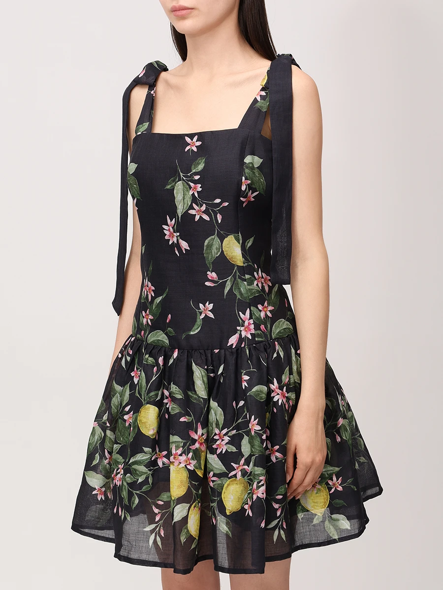 Платье из рами