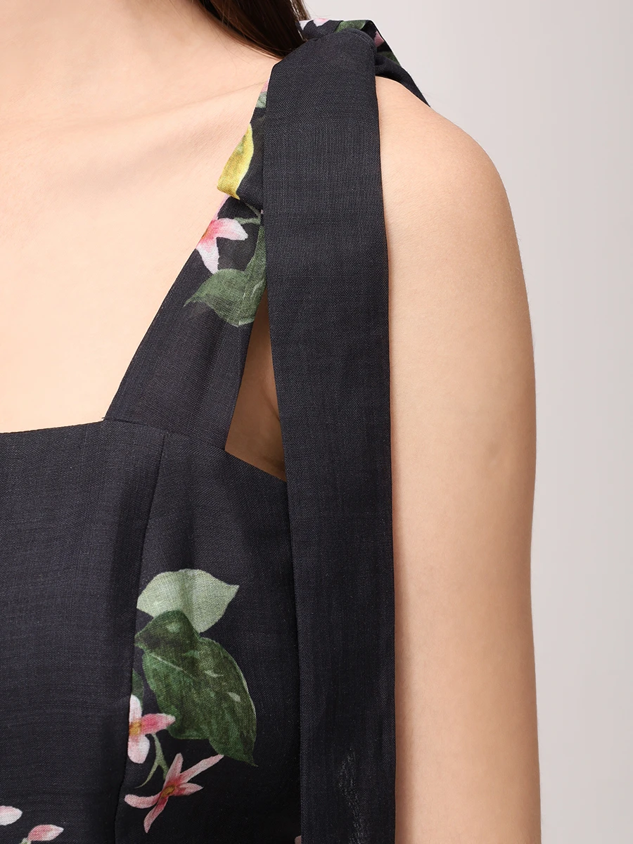 Платье из рами